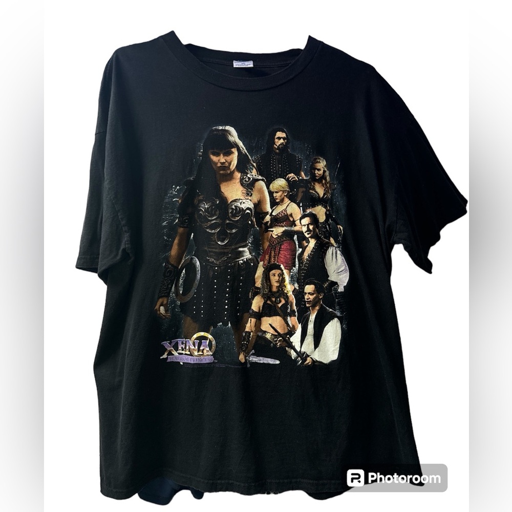 Vintage 90s Xena Warrior Princess Shirt Size 2XL - Picture 4 of 4
